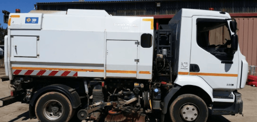 Balayeuse 5001 sur porteur Iveco